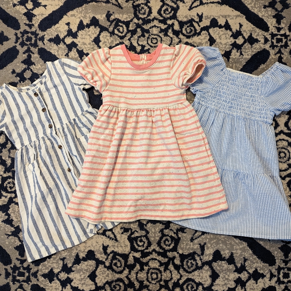 Bundle of dresses in size 4T - Old Navy and Cat & Jack
